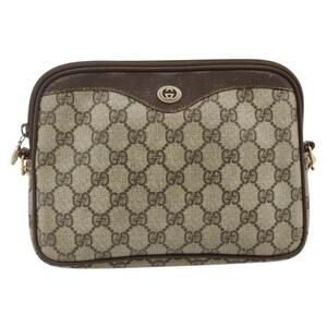 Gucci GG Supreme Shoulder Bag Beige